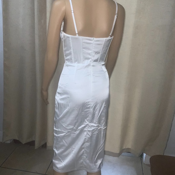 Corset Bodycon Spaghetti Slip Dress NWT - Picture 3 of 10